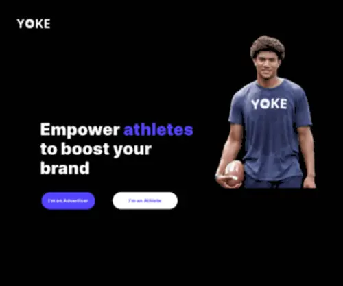 Yoketeam.com(YOKE) Screenshot