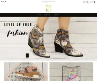 Yokifashioninc.com(Yoki Fashion Inc) Screenshot