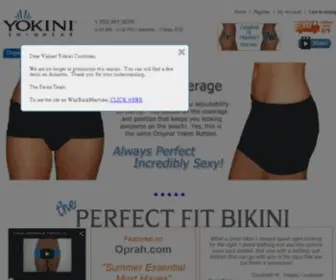 Yokiniswimwear.com(Slimming Bathing Suits) Screenshot