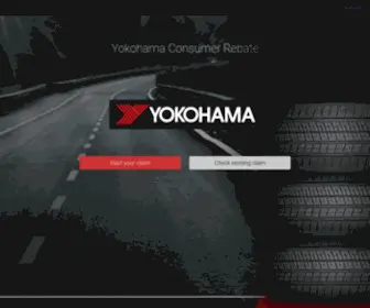 Yokohamarebate.ca(Yokohama Consumer Rebates) Screenshot