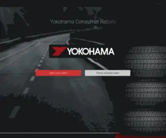 Yokohamatirerebates.ca(Yokohama Consumer Rebates) Screenshot