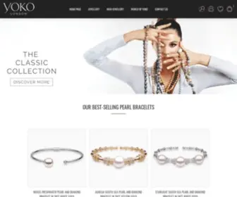Yokolondon.com(Yoko London) Screenshot