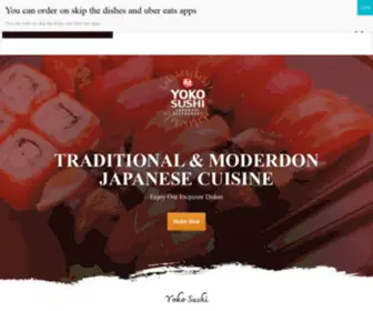 Yokosushisurrey.ca(Yoko Sushi) Screenshot