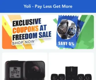Yolicart.com(Online Shopping Site) Screenshot