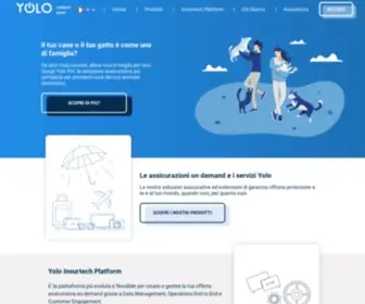 Yolo-Insurance.com(Scopri le polizze assicurative yolo e inizia subito a proteggere te e i tuoi cari) Screenshot