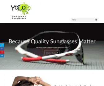 Yolodesignersunglasses.com(Designer Sunglasses) Screenshot