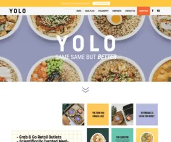 Yolofood.com.sg(YOLO is a wholesome concept) Screenshot