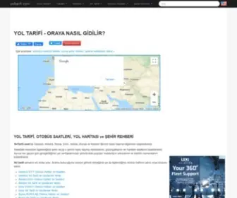 Yoltarifi.com(Yol Tarifi) Screenshot