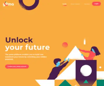 Yoma.africa(Unlock Your Future) Screenshot