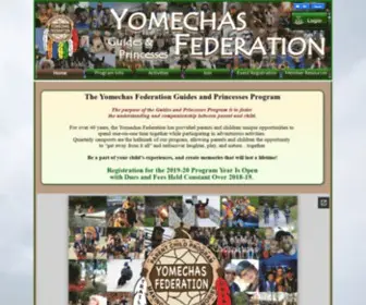 Yomechas.org(Yomechas Indian Guides and Princesses) Screenshot