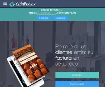 Yomefacturo.mx(De ticket a factura en segundos) Screenshot