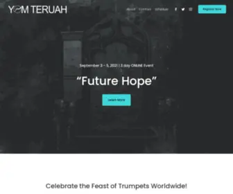 Yomteruahevent.com(Yom Teruah Online Conference) Screenshot