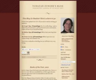 Yonatanzunger.com(Yonatan Zunger’s Blog) Screenshot