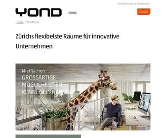 Yond-Zuerich.ch(YOND) Screenshot