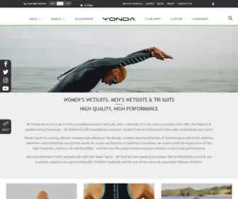 Yondasports.com(Women’s Wetsuits) Screenshot