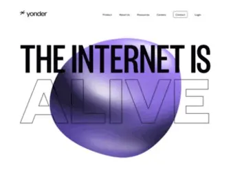 Yonder-AI.com(Protecting Brands Online with AI & Machine Learning) Screenshot