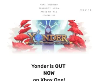 Yonderchronicles.com(The Cloud Catcher Chronicles) Screenshot