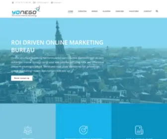 Yonego.nl(Yonego Online Marketing Bureau) Screenshot