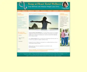 Yongatheart.com(Yong at Health Total Wellness) Screenshot