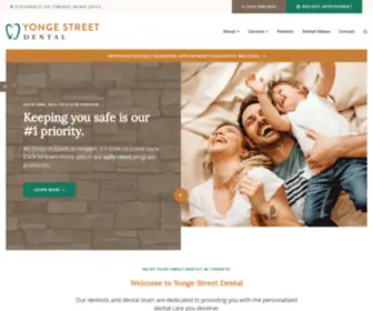 Yongestreetdental.com(Yonge Street Dental) Screenshot