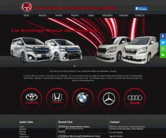 Yonghengauto.com(Yong Heng Autoparts & Styling Sdn Bhd) Screenshot