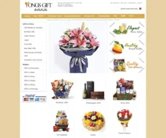 Yongsgift.com(Send Gifts To China) Screenshot