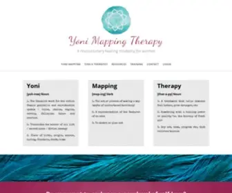 Yonimappingtherapy.com(YONI MAPPING) Screenshot