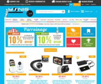 Yonis-Shop.com(Soldes d'hiver 2021 sur Yonis Shop) Screenshot