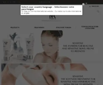Yonka.com(Skin Care products) Screenshot