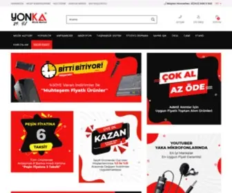 Yonkamuzikmarket.com(Ses Sistemleri ve Müzik Aletleri Online Satışı) Screenshot