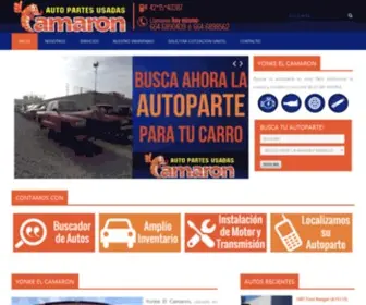 Yonkeelcamaron.com(Yonke El Camaron) Screenshot