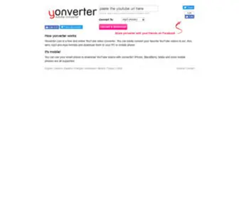 Yonverter.com(Yonverter) Screenshot