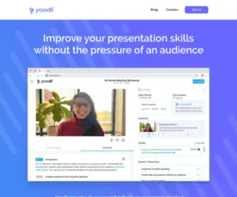 Yoodli.ai(AI Public Speaking) Screenshot
