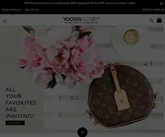 Yoogiscloset.com(Yoogi's Closet) Screenshot
