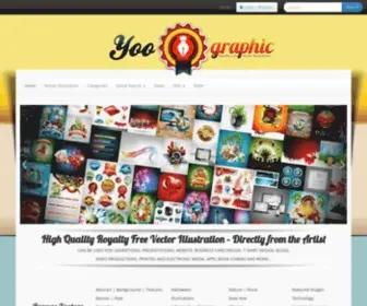 Yoographic.com(High Quality Royalty Free Vector Illustrations) Screenshot