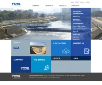 Yooil.co.in(YOOIL Infrastructure) Screenshot