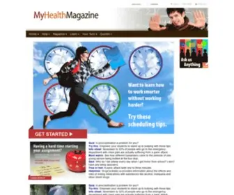 Yoomagazine.net(MyHealth Magazine) Screenshot