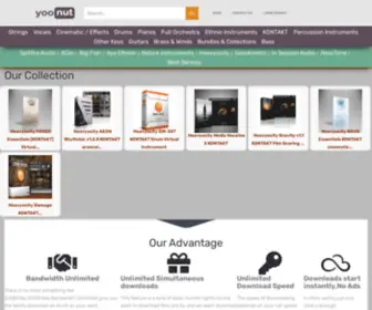 Yoonut.com(Download music virtual instruments Sample Loop Libraries) Screenshot