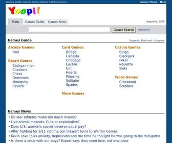 Yoopi.com(Games at Yoopi) Screenshot