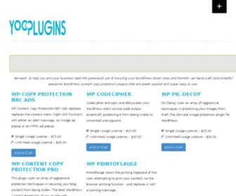 Yooplugins.com(Premium WordPress Plugins) Screenshot