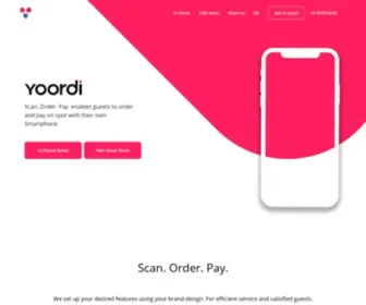 Yoordi.com(Scan order pay) Screenshot