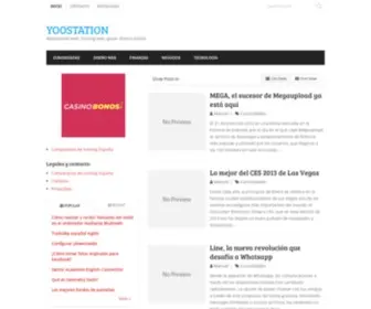 Yoostation.com(Alojamiento web) Screenshot