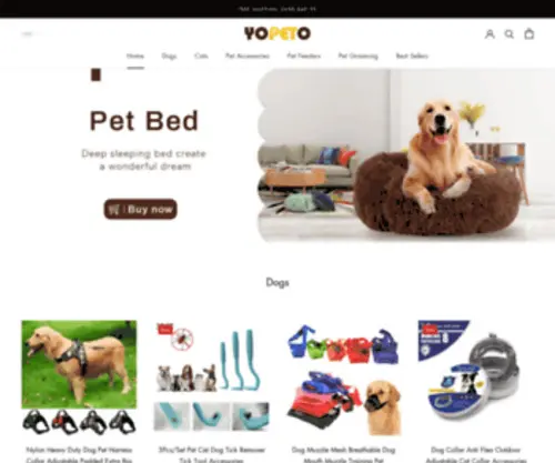 Yopeto.com(Yopeto Store) Screenshot