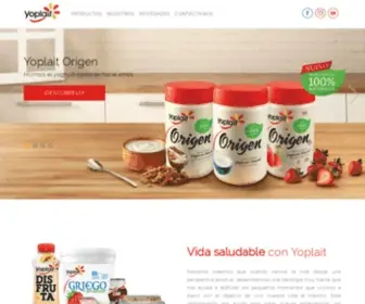 Yoplait.com.mx(Yoplait Yoplait) Screenshot