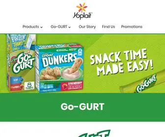 Yoplait.com(Gluten Free Yogurt) Screenshot