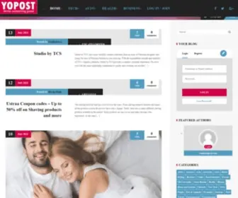 Yopost.com(Home) Screenshot