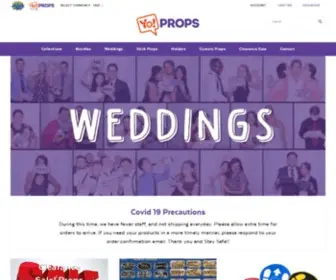 Yoprops.com(Yo Props) Screenshot