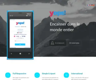 Yops.io(Encaisser dans le monde entier) Screenshot