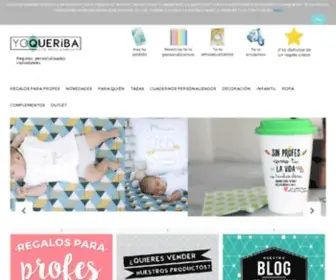 Yoqueriba.com(Regalos personalizados) Screenshot
