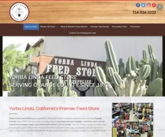 Yorbalindafeedstore.com(Feed Store) Screenshot